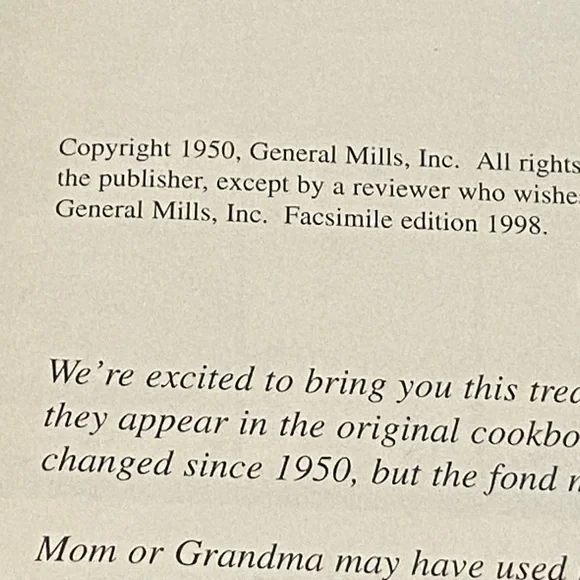 Betty Crocker Picture Cookbook. Like new - Picture 5 of 5